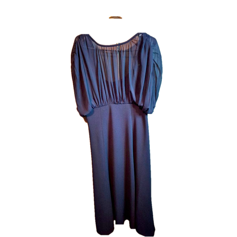 NWT - Calvin Klein Navy Blue Party Dress -size 6
